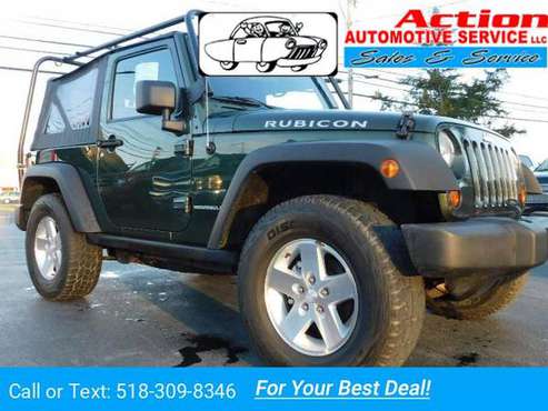 2007 Jeep Wrangler Rubicon 4X4 6Spd MT 2D Softop SUV For Sale - cars for sale in Hudson, NY