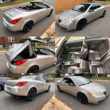 ONLY 82k 2008 PONTIAC G6 GT hardtop convertible for sale in Rosedale, MD