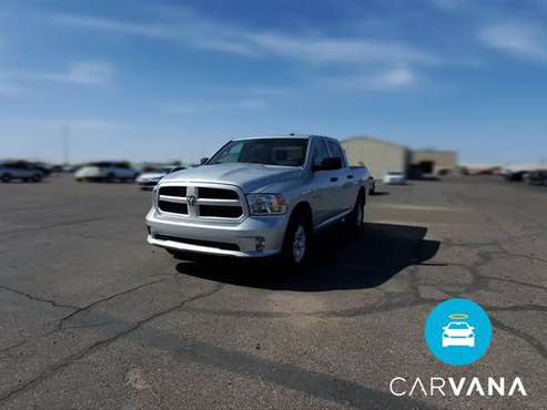 2017 Ram 1500 Crew Cab Express Pickup 4D 5 1/2 ft pickup Silver for sale in Hanford, CA