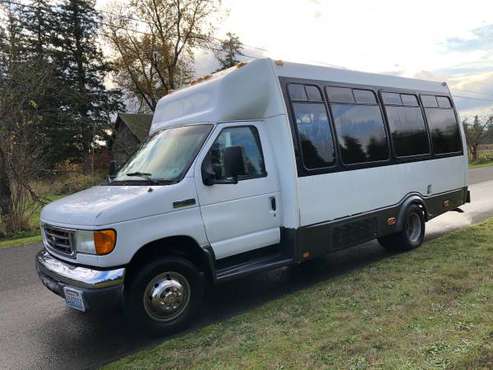 Ford E450 Shuttle Bus - cars & trucks - by owner - vehicle... for sale in Bellingham, WA