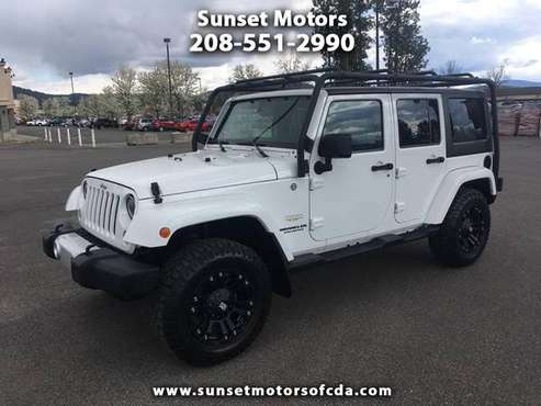 2014 Jeep Wrangler Unlimited Sahara 4WD - - by dealer for sale in Coeur d'Alene, MT
