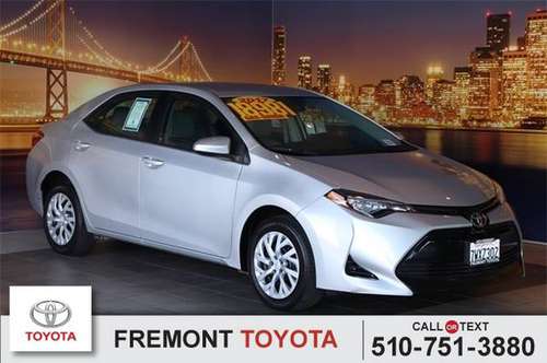 2017 Toyota Corolla LE - - by dealer - vehicle for sale in Fremont, CA