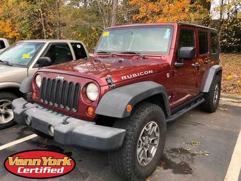 2010 Jeep Wrangler Unlimited Rubicon 4WD - cars & trucks - by dealer... for sale in High Point, NC