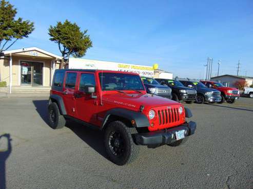 2010 JEEP WRANGLER UNLIMITED RUBICON - cars & trucks - by dealer -... for sale in Eugene, OR