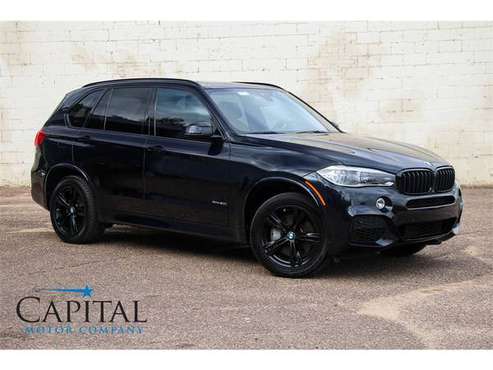 Stunning '15 Carbon Black BMW X5 50i xDrive Sport SUV! We Take Trades! for sale in Eau Claire, WI
