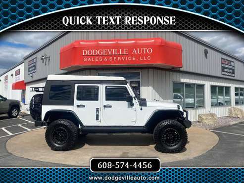 2016 Jeep Wrangler Unlimited 4WD 4dr Rubicon - - by for sale in Dodgeville, WI