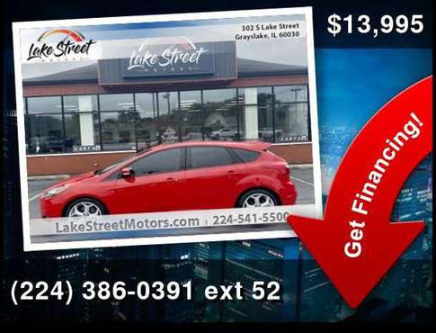2014 Ford Focus ST - cars & trucks - by dealer - vehicle automotive... for sale in Grayslake, IL
