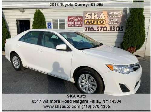 13 Toyota Camry LE 129K miles Super Clean Runs & Drives Excellent for sale in Niagara Falls, NY