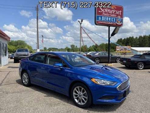 2017 FORD FUSION SE - cars & trucks - by dealer - vehicle automotive... for sale in Somerset, WI