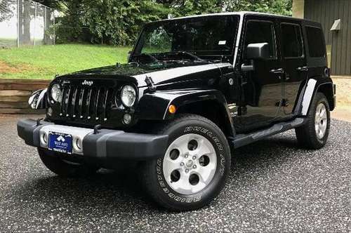 2015 Jeep Wrangler Unlimited Sahara Sport Utility 4D SUV - cars &... for sale in Sykesville, MD