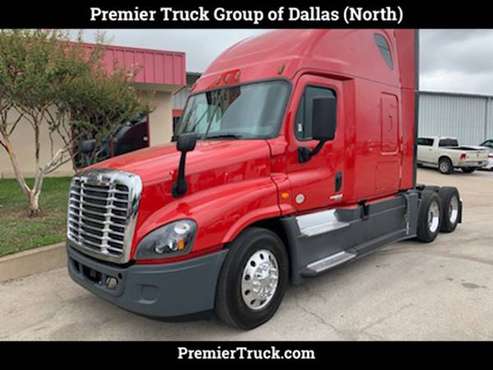 2017 *Freightliner* *Cascadia* *CA125SLP* Red for sale in Dallas, TX