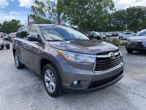 2014 Toyota Highlander LE V6 Low Down Payment Drive Today for sale in Fort Lauderdale, FL