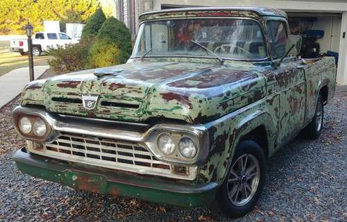 1960 F-100 ShortBox PickUp for sale in Pinnacle, NC