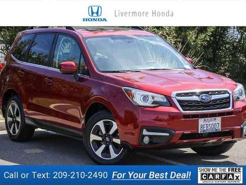 2018 Subaru Forester 2 5i Limited suv Venetian Red Pearl - cars & for sale in Livermore, CA