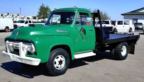 1953 Ford F3 - Antique Flatbed Truck AUCTION ENDS THURSDAY - cars & for sale in Nampa, ID