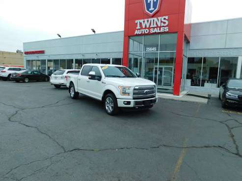 2016 FORD F150 PLATINUM**SUPER CLEAN**MUST SEE**FINANCING... for sale in redford, MI