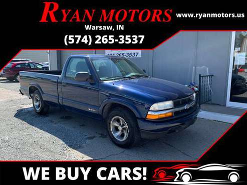2003 Chevy S-10 LS LB - - by dealer - vehicle for sale in Warsaw, IN