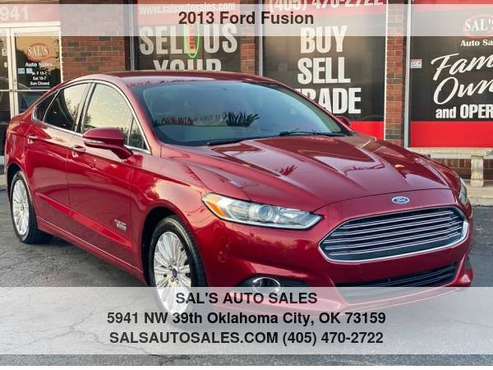 2013 Ford Fusion Energi 4dr Sdn SE Luxury ** Best Deals on Cash... for sale in Oklahoma City, OK