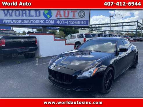 2014 Maserati Quattroporte S Q4 $729/DOWN $115/WEEKLY for sale in Orlando, FL