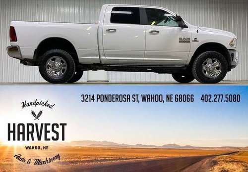 2018 Ram 2500 Crew Cab - Small Town & Family Owned! Excellent for sale in Wahoo, NE