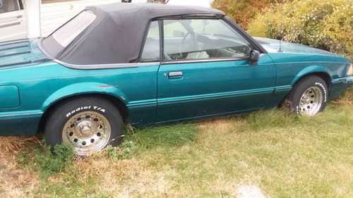 FORD MUSTANG LX FOX BODY for sale in Naches, WA