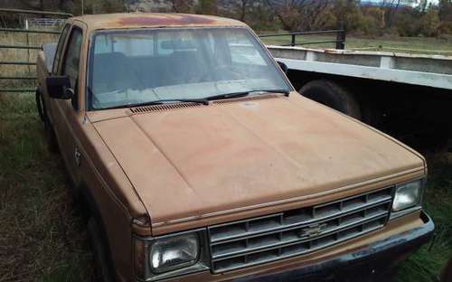 2 chevy S10 pickup trucks for sale in Potter Valley, CA