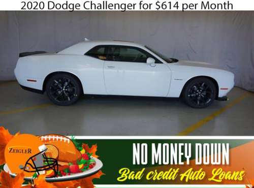 $614/mo 2020 Dodge Challenger Bad Credit & No Money Down OK - cars &... for sale in Lisle, IL