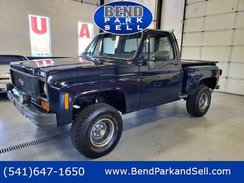 1974 Chevrolet C/K10 Step-side Short Bed 4X4 - - by for sale in Bend, OR