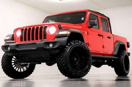 APPLE CARPLAY - CAMERA Red 2020 Jeep Gladiator Sport S 4X4 4WD for sale in Clinton, MO