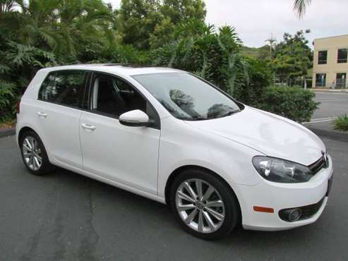 2012 VW Golf TDI Sunroof & Navigation Automatic Clean only 30K miles... for sale in Carlsbad, CA