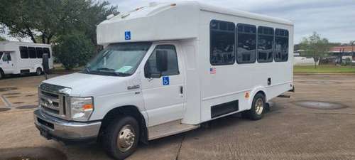 2016 Ford E450 Shuttle Bus / Wheelchair Van - 148,000 Miles - cars &... for sale in Houston, TX