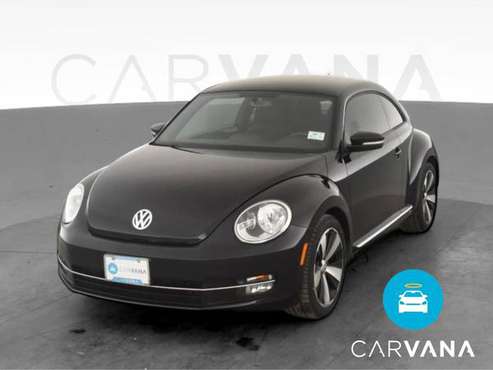 2012 VW Volkswagen Beetle 2.0T Turbo Hatchback 2D hatchback Black -... for sale in San Bruno, CA
