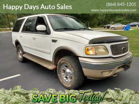 2000 Ford Expedition Eddie Bower 4x4 Solid 5.4 Auto 3rd Row AC Heat... for sale in Piedmont, SC