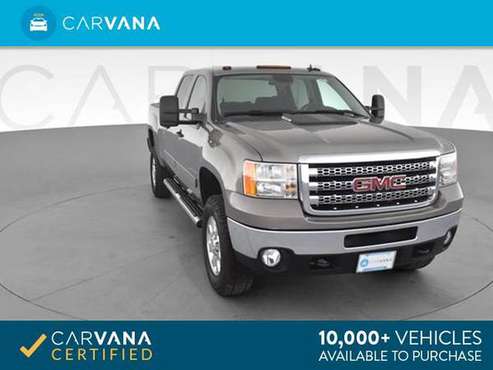 2012 GMC Sierra 3500 HD Crew Cab SLE Pickup 4D 8 ft pickup Gray - for sale in Springfield, MA