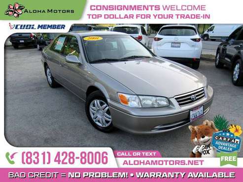 2001 Toyota Camry LE GAS-SAVER Reliable 4 Cylinder for sale in Santa Cruz, CA