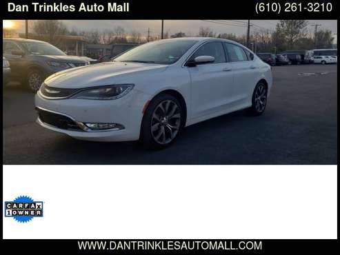 2016 Chrysler 200 4dr Sdn C FWD - cars & trucks - by dealer -... for sale in Northampton, PA