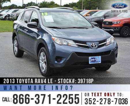 *** 2013 Toyota RAV4 LE AWD *** Bluetooth - Camera - Tinted Windows for sale in Alachua, FL