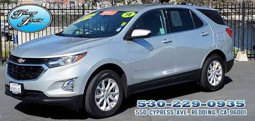 2018 Chevrolet Equinox LT, AWD, 4-cyl, Turbo, 1 5Liter Navigation Sy for sale in Redding, CA