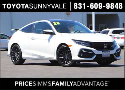2020 Honda Civic FWD 2D Coupe/Coupe Si - - by dealer for sale in Sunnyvale, CA