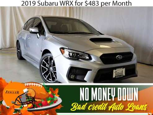 $483/mo 2019 Subaru WRX Bad Credit & No Money Down OK - cars &... for sale in Wheaton, IL