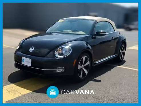 2013 VW Volkswagen Beetle Turbo Convertible 2D Convertible Black for sale in Fort Collins, CO