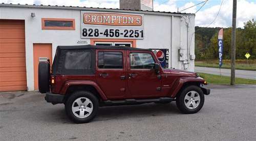 2010 Jeep Wrangler Unlimited - GUARANTEED APPROVAL - cars & trucks -... for sale in Waynesville, NC