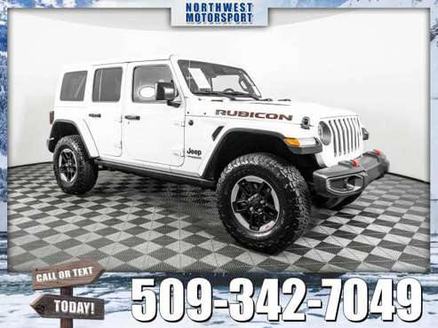 *1 OWNER* 2019 *Jeep Wrangler* Unlimited Rubicon 4x4 - cars & trucks... for sale in Spokane Valley, WA