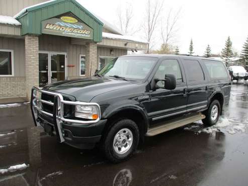 2003 ford excursion diesel limited 4x4 out of state 4wd - cars &... for sale in Forest Lake, WI