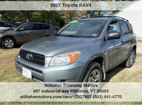 ►►2007 Toyota RAV4 4WD for sale in Williston, VT