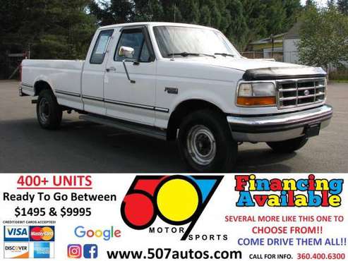 1994 Ford F-250 HD Supercab 155 WB - cars & trucks - by dealer -... for sale in Roy, WA
