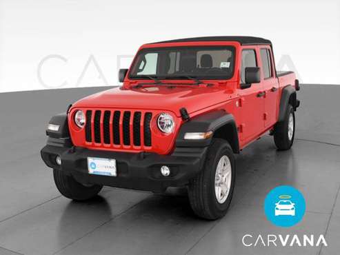 2020 Jeep Gladiator Sport Pickup 4D 5 ft pickup Red - FINANCE ONLINE... for sale in Raleigh, NC