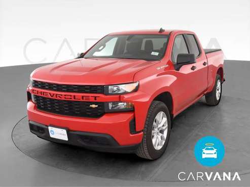 2019 Chevy Chevrolet Silverado 1500 Double Cab Custom Pickup 4D 6... for sale in Lewisville, TX