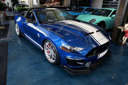 2018 Ford Mustang Super Snake Convertible Only 900 Miles - cars & for sale in Costa Mesa, NV