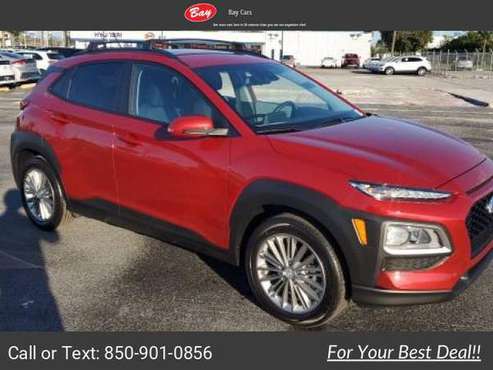 2021 Hyundai Kona SEL suv Red - cars & trucks - by dealer - vehicle... for sale in Panama City, FL